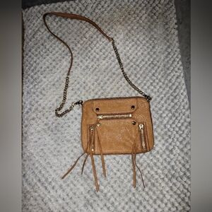 Okie Tan Leather Crossbody Bag